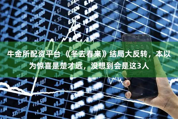 牛金所配资平台 《冬去春来》结局大反转，本以为惊喜是楚才远，没想到会是这3人